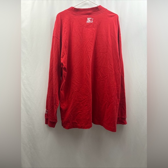 Vintage 90s Kansas City Chiefs Starter Long Sleeve Shirt Sz XXL NFL Football - Picture 14 of 16